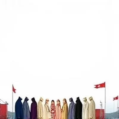 时间线作品错位截图封面，层叠相框